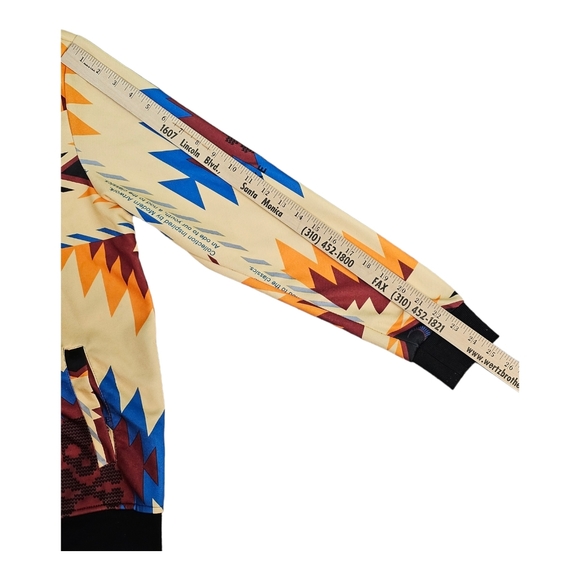 Reason Men's Aztec Skull Anorak Full Zip Hoodie Size Small Streetwear - Picture 8 of 8